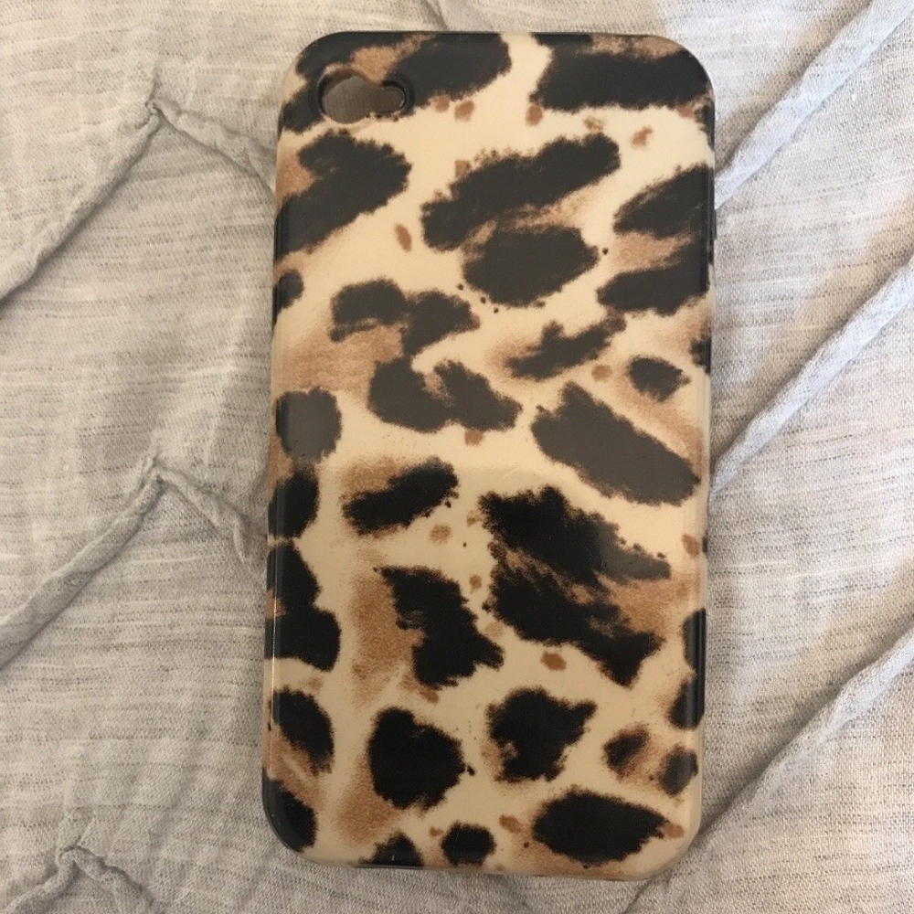 J. Crew iPhone 4 cheetah print case